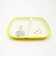スヌーピー スクエアプレート (イエロー) Giggle Tableシリーズ 食器 日本製 SNOOPY