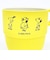 スヌーピー スタッキングミニカップ (イエロー) Sideways Peanuts コップ 日本製 SNOOPY