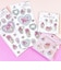 サンリオ マイメロディ × エスターバニー キラキラジュエルシール (ピンク) 文具