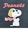 スヌーピー ジャガードトートバッグ (ブラック) SNOOPY