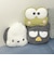 サンリオ バッドばつ丸 ダイカットクッション マシュマロブラック インテリア Sanrio