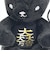家紋シリーズ 漆黒の歴史ベア 石田三成 大一大万大吉 佐吉 治部少輔 クマアンドベアー 歴史 戦国 kuma and bear 歴史ベアシリーズ