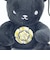 家紋シリーズ 漆黒の歴史ベア 織田信長 織田家 織田木瓜紋 クマアンドベアー 歴史 戦国 kuma and bear 歴史ベアシリーズ