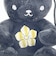 家紋シリーズ 漆黒の歴史ベア 明智光秀 明智家 桔梗紋  クマアンドベアー 歴史 戦国 kuma and bear 歴史ベアシリーズ