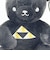 家紋シリーズ 漆黒の歴史ベア 北条氏康 北条家 三つ鱗 クマアンドベアー 歴史 戦国 kuma and bear 歴史ベアシリーズ