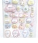 ほわころくらぶ シール フロッキー 文具