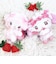 サンリオ マイスウィートピアノ マスコットキーホルダー (いちご) どーりーみっくすぷちシリーズ Sanrio