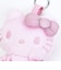 サンリオ ハローキティ ふわふわグリッターマスコットキーリング (ピンク) 推し活 Sanrio