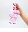 サンリオ ハローキティ ふわふわグリッターマスコットキーリング (ピンク) 推し活 Sanrio
