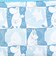 ムーミン フラットポーチ ブルー daydreaming in moominvalley MOOMIN