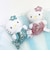 サンリオ ハローキティ マーメイドグリッターマスコットキーホルダー (ブルー) Sanrio