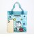 スヌーピー ビニールバッグ クッキー ブルー ランチ SNOOPY
