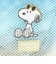 スヌーピー メッシュ巾着 サンセットサングラス SNOOPY