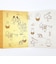 ミッフィー  miffy × 鳥獣戯画 蛇腹ポストカード(A) 文具