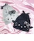 サンリオ ハローキティ フェイス巾着 グレー Sanrio