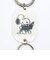 スヌーピー tidy 箔押しキーホルダー アイボリー SNOOPY