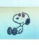 スヌーピー ジョークール メッシュミニポーチ グラデーション SNOOPY