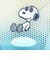スヌーピー ジョークール メッシュ巾着 グラデーション SNOOPY