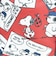 スヌーピー ペンケース ボストン コミック OUTDOOR PRODUCTS ポーチ SNOOPY