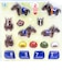 サラブレッドコレクション イクイノックス ぷくっとちゅるるんシール 文具