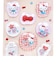 サンリオ ハローキティ ぷっくりドームシール レッド 文具 Sanrio