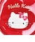 サンリオ ハローキティ カラビナ付きサークルポーチ エナメル Sanrio