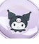 サンリオ クロミ カラビナ付きサークルポーチ エナメル Sanrio