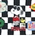 スヌーピー ジョークール × ウッドストック さがらポーチ (チェッカーズフラッグ) SNOOPY