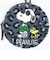 スヌーピー ジョークール × ウッドストック サークルさがらポーチ (BLACKLEOPARD) SNOOPY