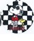 スヌーピー ジョークール × ウッドストック サークルさがらポーチ (チェッカーズフラッグ) SNOOPY