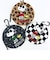 スヌーピー ジョークール × ウッドストック サークルさがらポーチ (LEOPARD) SNOOPY