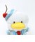 サンリオ あひるのペックル マスコットキーホルダー スカイブルーチェリーケーキシリーズ Sanrio