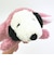 スヌーピー ふわフード ロングポーチ ピンク ロップイヤーバニー SNOOPY