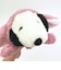 スヌーピー ふわフード ロングポーチ ピンク ロップイヤーバニー SNOOPY