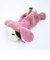 スヌーピー ふわフード ロングポーチ ピンク ロップイヤーバニー SNOOPY