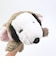 スヌーピー ふわフード ロングポーチ ブラウン ロップイヤーバニー SNOOPY