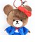 サンリオ ×くまのがっこう ジャッキー ボールチェーンマスコット Sanrio