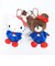 サンリオ ハローキティ ×くまのがっこう ボールチェーンマスコット Sanrio