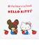 サンリオ  ハローキティ ×くまのがっこう トートバッグ (りんご) Sanrio