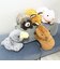 Cushy ハシビロコウ ライトグレー ぬいぐるみ クッション