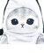 モフサンド シャチにゃん ぽてたまぬいぐるみ グレー mofusand