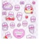 エスターバニー (Esther Bunny) リトル グリッターシール ピンク 文具