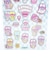 エスターバニー (Esther Bunny) リトル グリッターシール ミックス 文具