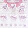 エスターバニー (Esther Bunny) リトル フロッキーシール ミックス 文具
