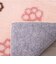 ミッフィー miffy トイレマット ラインフラワー ピンク トイレ用品