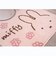 ミッフィー miffy ロングトイレマット ラインフラワー ピンク トイレ用品