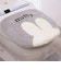 ミッフィー miffy トイレ兼用フタカバー カーム グレー トイレ用品