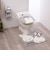 ミッフィー miffy トイレマット カーム グレー トイレ用品