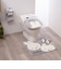 ミッフィー miffy トイレマット カーム グレー トイレ用品