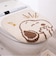 スヌーピー トイレ兼用フタカバー ハッピーダンス ベージュ トイレ用品 SNOOPY